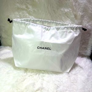 Chanel draw string bag